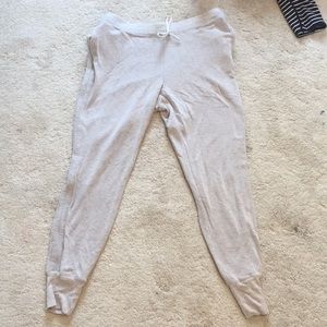 Athleta Size Medium Off white joggers